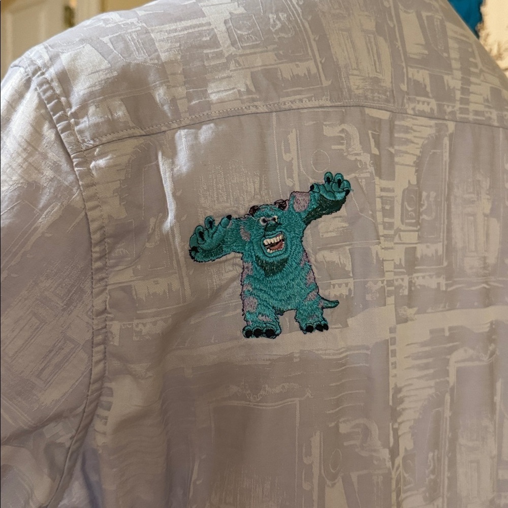 Disney PIXAR X Robert Graham Patterned Character LSleeve Button-Down Classic 2XL - Picture 4 of 15